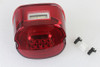 V-Twin #78473 - Red Lens Tail Lamp with LED Turn Signals