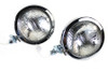 Wyatt Gatling #78475 - 4-1/2 inch Fluted Spotlamp Set with 12 Volt Bulb