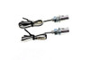 V-Twin #75839 - Chrome Burdett License Plate Bolt Set with LED