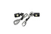 V-Twin #75840B - Black Hagler License Plate Bolt Set with LED