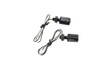 V-Twin #75840B - Black Hagler License Plate Bolt Set with LED