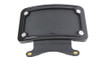 V-Twin #78661B - Curved License Plate Frame Black