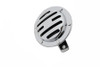 V-Twin #72821 - Slotted Style 12 Volt Horn Chrome