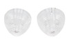V-Twin #78952C - Bullistic Turn Signal Lenses Clear
