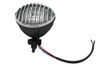 V-Twin - 4-1/2 inch Pirate Headlamp Black with Aluminum Grill
