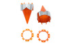 V-Twin #79081AC - Big Burner Lens Set Amber
