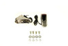 Wyatt Gatling #12-6055R - Flush Deco Marker Lamp Set with Red Lens