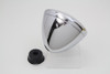 V-Twin - 6-1/2 inch Spring Fork Headlamp Chrome