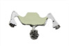 Wyatt Gatling #O91-6305-7 - 7 inch Headlamp Visor Ornament Skull Type Chrome