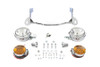 V-Twin - Chrome Spotlamp Kit