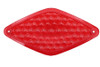 Wyatt Gatling #20-6532L - Tail Lamp Lens Only Diamond Style Red