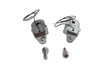 Wyatt Gatling #75053R - 2 inch Chrome Skull Marker Lamp