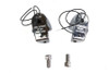 Wyatt Gatling #75053R - 2 inch Chrome Skull Marker Lamp