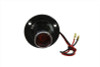 Wyatt Gatling #20-5513 - Black 1 inch Round Tail Lamp