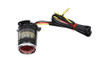 Wyatt Gatling #20-5513LEDE-A - Black 1 inch Round Tail Lamp