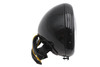 Wyatt Gatling #72171B - 7 inch Headlamp Assembly H-4 Type Black