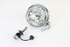 V-Twin - 5-3/4 inch Bates Style 12 Volt LED Headlamp Chrome