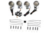 Wyatt Gatling #161842 - Chrome Revox Bullet LED Turn Signal Lamp Kit