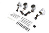 Wyatt Gatling #161844 - Chrome Revox Bullet LED Turn Signal Lamp Kit