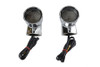 Wyatt Gatling #161854 - Chrome Revox Bullet LED Front Turn Signal Set