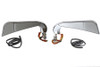 Wyatt Gatling #M60-6356LED - Evil Eye Mirror Set with Billet Stems