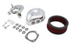 V-Twin #78930 - Mini Teardrop Air Cleaner Kit Chrome