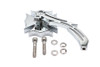 Wyatt Gatling #76266B3 - Chrome Firefighter Mirror with Billet Skull Stem