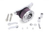 Wyatt Gatling #77419F - Wyatt Gatling Air Cleaner Kit Chrome