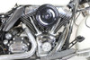 Wyatt Gatling - 8 inch Round Air Cleaner Kit Black