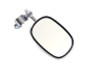 Wyatt Gatling #60-0008B - Chrome Rectangle Mirror with Clamp On Stem
