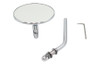 Wyatt Gatling #72272 - Chrome 4 inch Round Mirror with Stud Stems