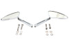 Wyatt Gatling #76181G - Teardrop Mirror Set with Slotted Stems
