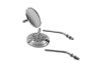 Wyatt Gatling #60-6231 - Round Flame Mirror Set Chrome with Round Stems