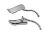 Wyatt Gatling - S-Curve Mirror Set with Round Stems
