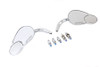 V-Twin #78642 - Big Twin Mirror Set Chrome