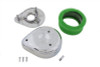 Wyatt Gatling #70828 - Chrome Teardrop Air Cleaner Assembly