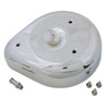 V-Twin #A-2456A,B,C - Chrome Teardrop Air Cleaner Assembly
