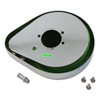 V-Twin #A-2456A,B,C - Chrome Teardrop Air Cleaner Assembly