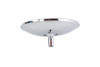 Wyatt Gatling - Early Style Round Face Mirror Chrome