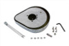 Wyatt Gatling - Teardrop Air Cleaner Kit Smooth Chrome