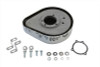Wyatt Gatling - Teardrop Air Cleaner Kit Chrome Flame