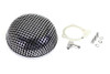 Wyatt Gatling #63363 - Wyatt Gatling Round Mesh Air Cleaner Chrome