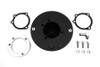 Wyatt Gatling #63362B - Wyatt Gatling Round Mesh Air Cleaner Black