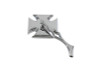 Wyatt Gatling #76261 - Chrome Maltese Mirror with Diamond Billet Stem