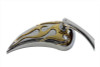 Wyatt Gatling #76443GB4 - Chrome Billet Teardrop Mirror Set