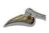 Wyatt Gatling #76445GB4 - Chrome Billet Teardrop Mirror Set