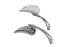 Wyatt Gatling #76448B4 - Chrome Billet Teardrop Mirror Set