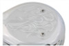 Wyatt Gatling - Teardrop Air Cleaner Kit Chrome Flame