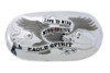 Wyatt Gatling #14-0115C - Eagle Spirit Oval Chrome Air Cleaner Insert