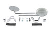 Wyatt Gatling - Round Mirror Set Chrome